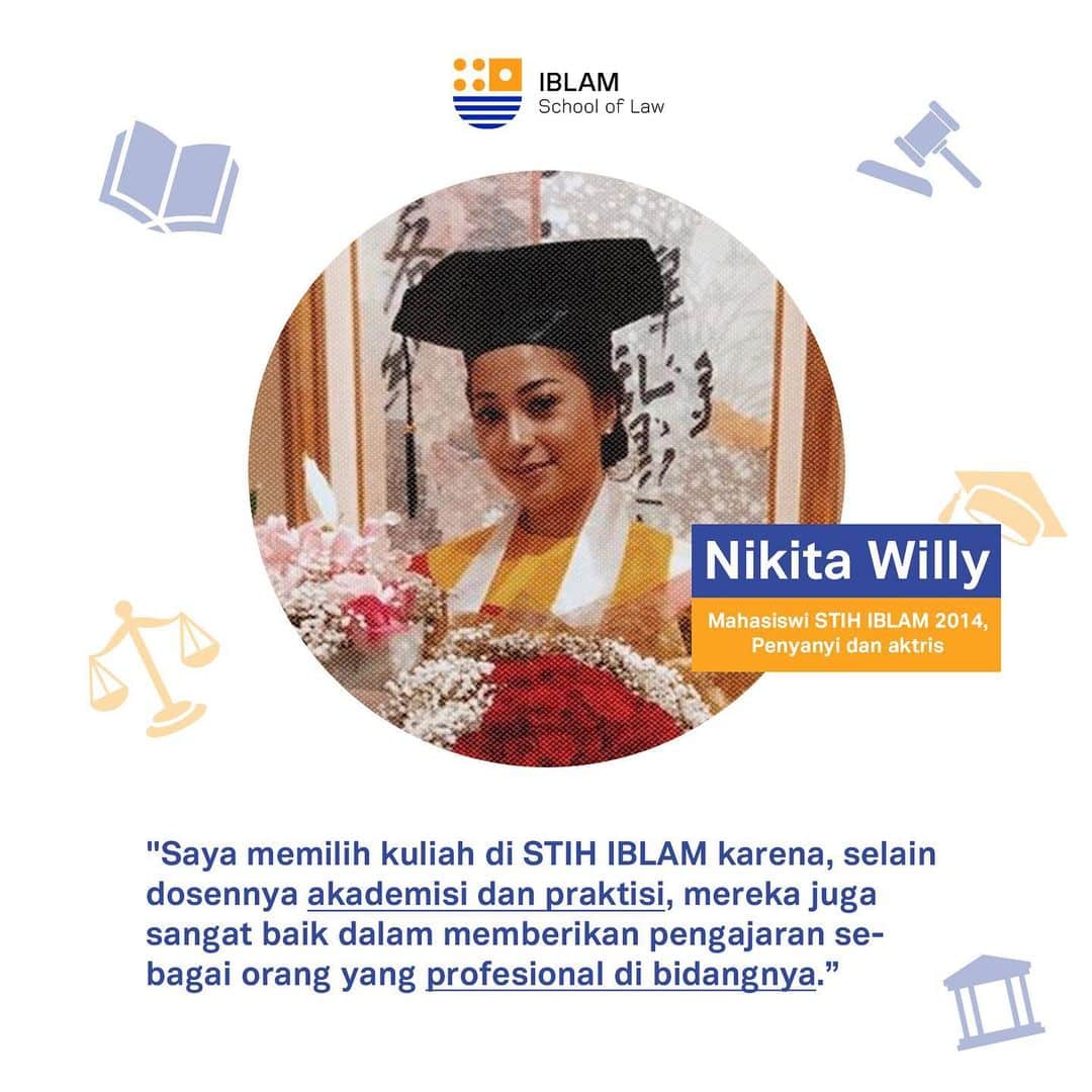 Profil Alumnus IBLAM School of Law: Nikita Willy